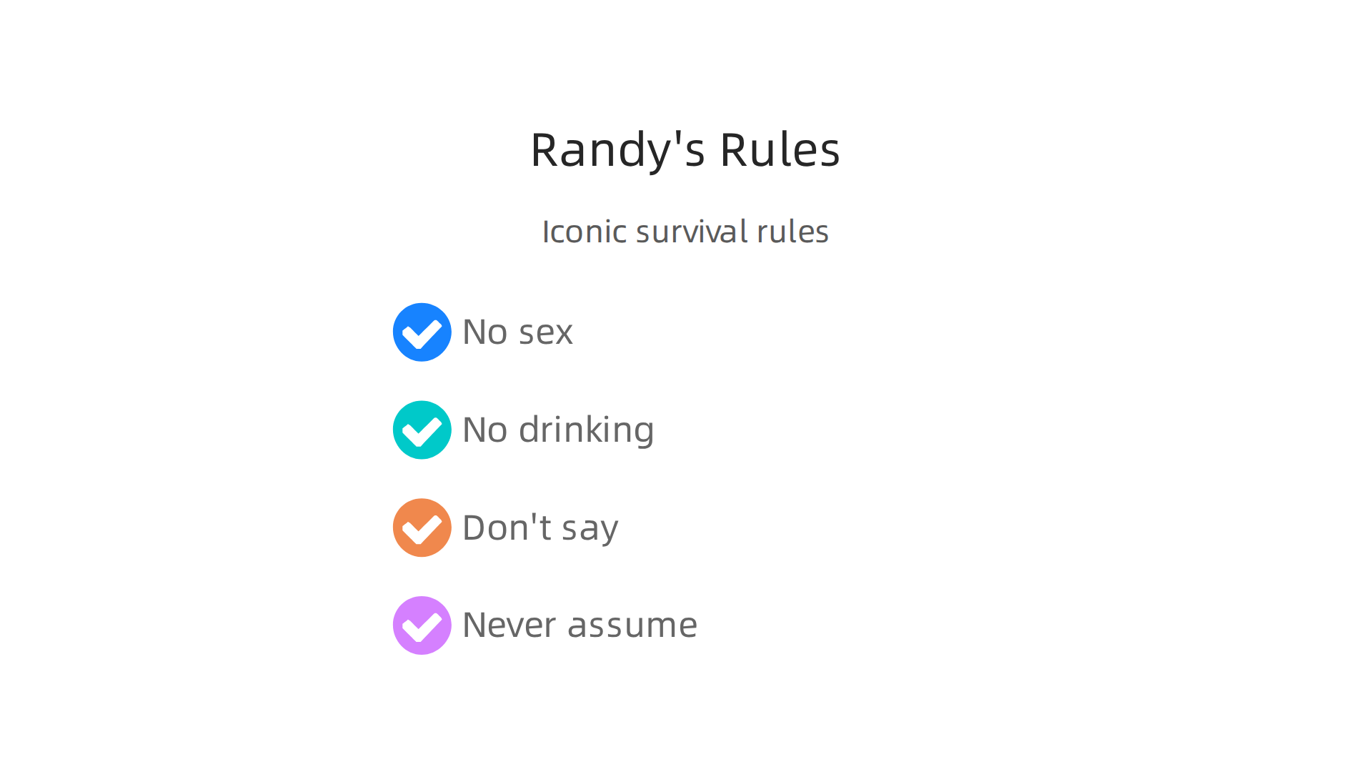 Discover Randy's iconic rules for surviving a horror movie, central to Scream's meta-commentary.