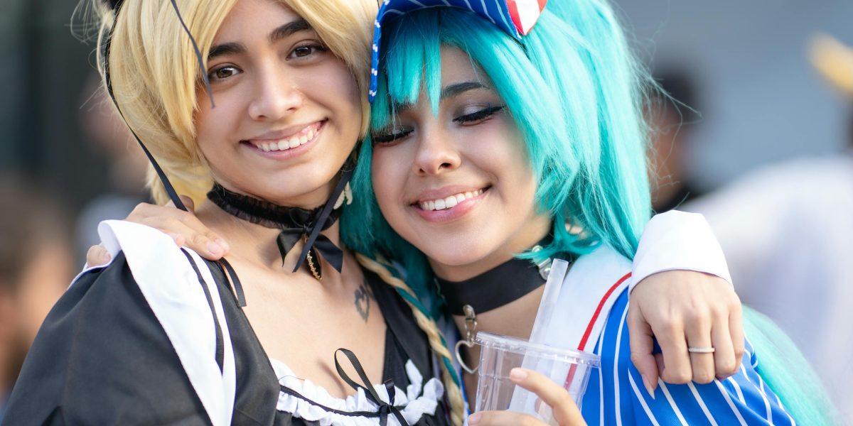 Witness the vibrant fan community and cosplayers celebrating their favorite horror franchises.