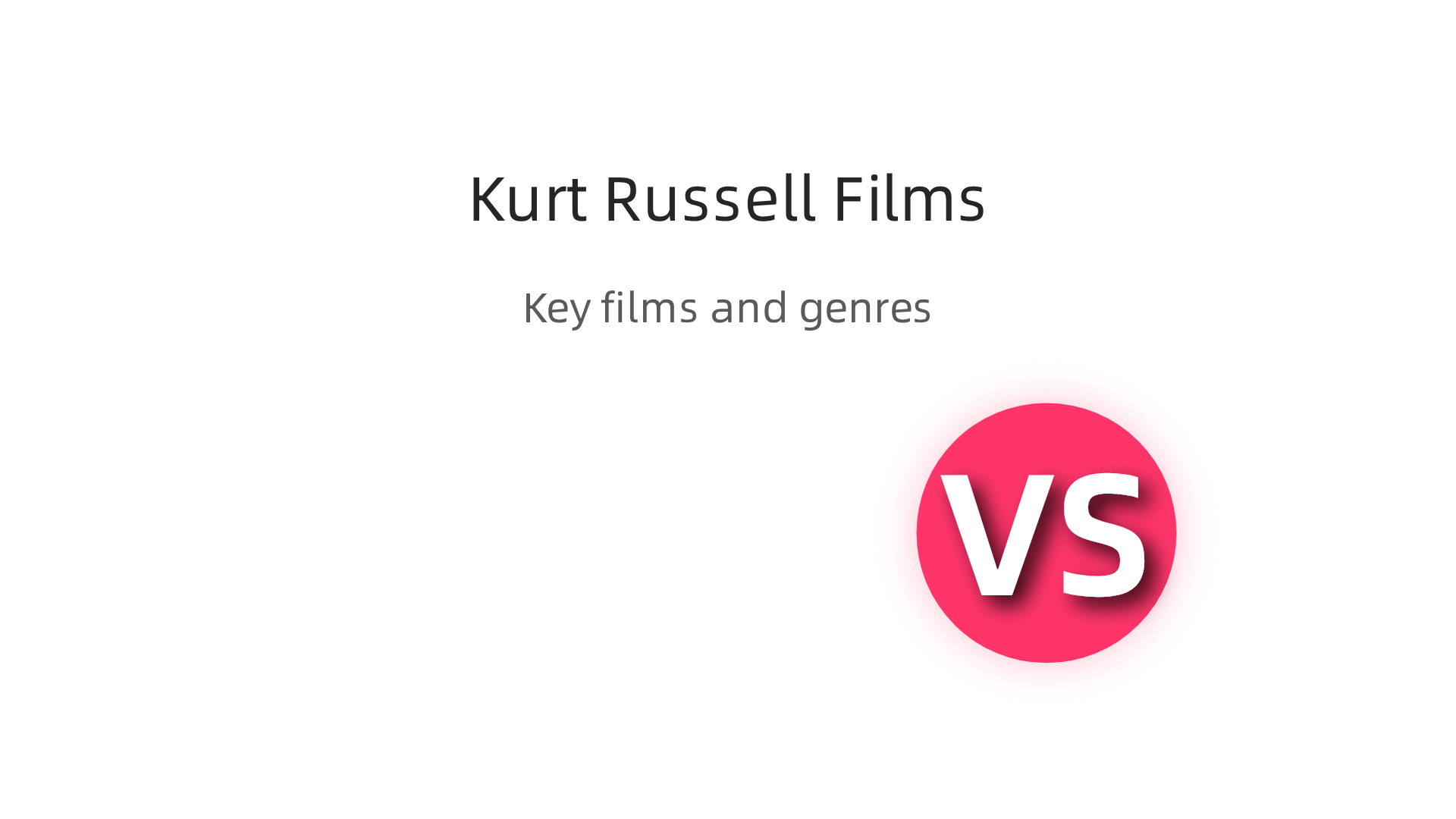 A comparative overview of key Kurt Russell films, highlighting their genre, year, and box office or reception.