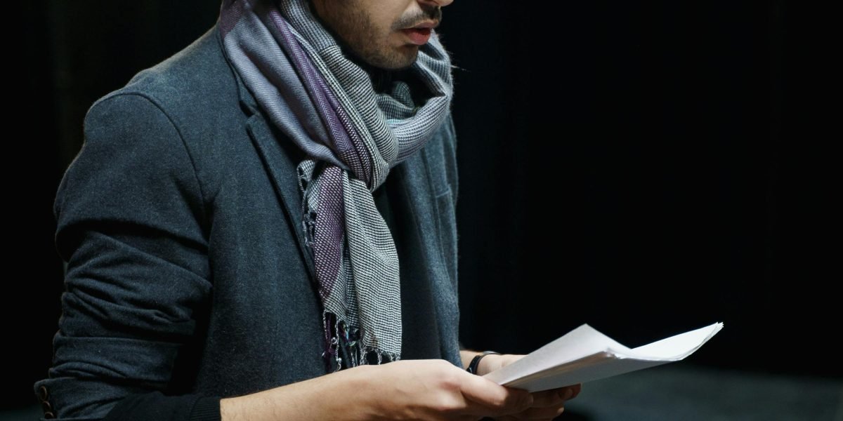 A scene depicting a moment of professional recognition, symbolizing an actor's breakthrough performance and public image.